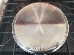 Casserole en acier inoxydable D3 de 8 quarts All Clad avec couvercle en verre All Clad