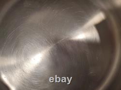 Casserole en acier inoxydable D3 de 8 quarts All Clad avec couvercle en verre All Clad