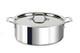 Casserole En Acier Inoxydable D5 De 6 Quarts Avec Couvercle Neuve Dans Sa Boîte