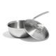 Casserole En Acier Inoxydable De 2 Quarts, Poêle Saucier à 5 Couches En Acier Inoxydable, Professionnelle