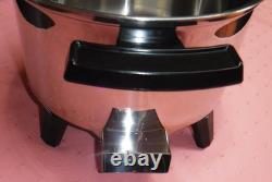 Casserole mijoteuse en acier inoxydable de 5 quarts avec cœur liquide Lifetime Electric