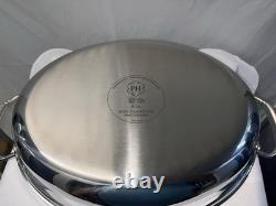 Casserole ovale en acier inoxydable Princess House Condenseur 4 Quart #5731 NEUF