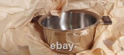 Casserole vintage Farberware de 8 quarts en acier inoxydable et aluminium, neuve et rare