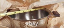 Casserole vintage Farberware de 8 quarts en acier inoxydable et aluminium, neuve et rare