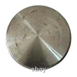 Casserole vintage Maxam en acier inoxydable sans eau avec couvercle à contrôle de vapeur 2 quart