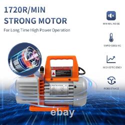 Chambre à vide en acier inoxydable de 2 quarts avec pompe pour le dégazage de résine et d'époxy