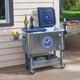 Chariot De Boissons Tommy Bahama 100 Quart En Acier Inoxydable Avec Glacière à Roulettes