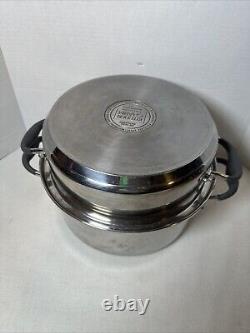 Charme de la cuisine: Cocotte hollandaise de 6 litres avec couvercle en dôme en acier inoxydable T304 de Royal Prestige