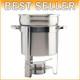 Chauffe-soupe En Acier Inoxydable 7 Quarts Au Design Chafer, Léger Et élégant