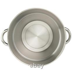 Chauffe-soupe polyvalent en acier inoxydable de 6,6 litres (7 quarts), service facile et température réglable