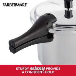Cocotte à pression en acier inoxydable Farberware pour plaque à induction, 8 litres