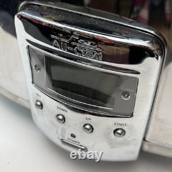 Cocotte lente en acier inoxydable All-Clad 7 quart SC01 avec insert en aluminium et boîte