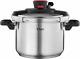 Cocotte-minute T-fal Clipso En Acier Inoxydable De 6,3 Litres, Ustensiles De Cuisson à Induction, Casseroles.