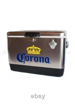 Coleman Corona Stainless Steel Beer Cooler 54 Quart Dans La Publicité Télévisée