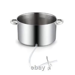 Cook N Home Basics Extracteur de jus pour mise en conserve, vapeur, 11 pintes, acier inoxydable