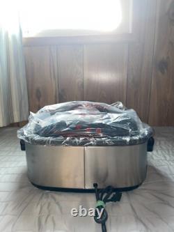 Cooks Essentials Rôtisseur en Acier Inoxydable Antiadhésif de 10 Quarts Modèle RO100 Cooks Essentials Rôtisseur en Acier Inoxydable Antiadhésif de 10 Quarts Modèle RO100