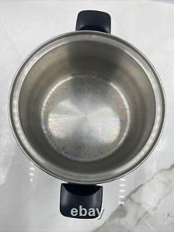 Cookworld T304 Audiotherm Series 8 Stainless Pot En Acier Avec Couvercle Ventilé