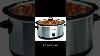 Crock Pot 7 Quart Ovale Cuiseur Lente Manuel Acier Inoxydable Shorts Amazon Cuisine Alimentaire