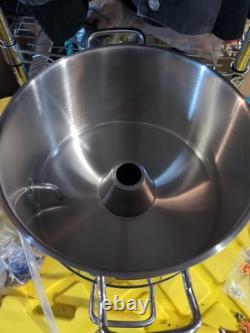 Cuiseur-vapeur à jus de fruits en acier inoxydable Cook N Home de 11 quarts, 28 cm
