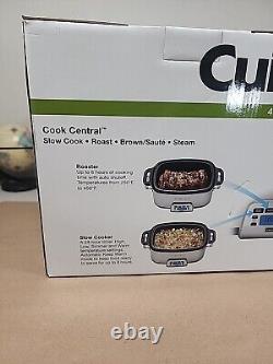 Cuisinart MSC-800 Multicuiseur Cook Central 4-en-1 de 7 litres, acier inoxydable noir