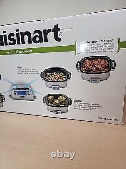 Cuisinart MSC-800 Multicuiseur Cook Central 4-en-1 de 7 litres, acier inoxydable noir