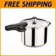 Cuisinière à Pression En Acier Inoxydable De 6 Quarts : Cuisson Plus Rapide, Saveur Ultime