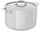 Faitout En Acier Inoxydable 3 Couches Viking, 12 Quarts, Comprend Un Couvercle En Métal
