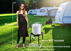 Faitout en acier inoxydable Concord de 50 quarts 50-Quart