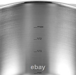 Fissler Vitaquick, autocuiseur, batterie de cuisine, 8,5 litres, acier inoxydable, compatible