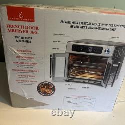 Friteuse à air 360 XL de 26 quarts avec portes françaises en acier inoxydable 10 en 1 d'Emeril Lagasse