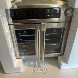 Friteuse à air 360 XL de 26 quarts avec portes françaises en acier inoxydable 10 en 1 d'Emeril Lagasse