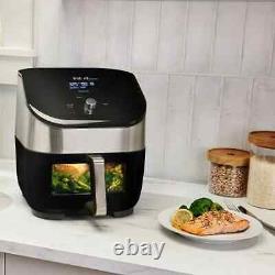 Friteuse à air en acier inoxydable Instant Vortex Plus 6 litres avec ClearCook et Odor