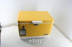 Glacière ceinturée en acier inoxydable Igloo Yellow 54 litres Legacy avec ouvre-bouteille