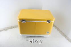 Glacière ceinturée en acier inoxydable Igloo Yellow 54 litres Legacy avec ouvre-bouteille