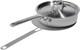 Heritage Steel X Eater Sauteuse Mini 1,5 Pinte Avec Couvercle, 5 Plis Enti&egrave;rement Gain&eacute;e