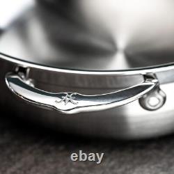 Hestan ProBond Professional Clad Acier Inoxydable Poêle Tout-en-Un, 5 Quart, K