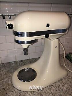 Hobart Kitchenaid K45ss 4.5quart Stand Mixer Stainless Steel Bowl 3 Pièces Jointes