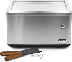 ICR-300SS Machine à glace roulée en acier inoxydable de 0,5 pinte avec compresseur