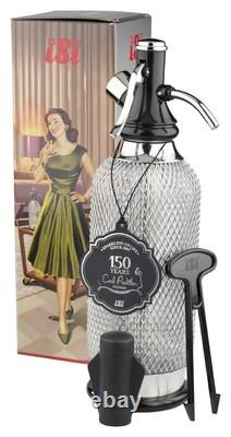 ISi Classic Sodamaker pour préparer des boissons gazeuses, 1 quart, acier inoxydable