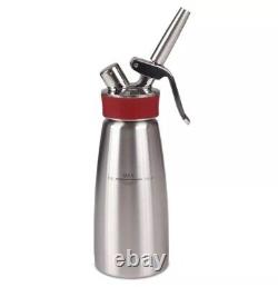 ISi Gourmet Whip Siphon à crème 1 litre - en acier inoxydable - modèle NEUF DANS LA BOÎTE