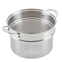 Insert à pâtes en acier inoxydable Hestan Provisions de 8 pintes
