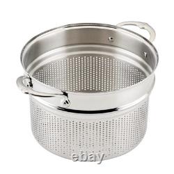 Insert à pâtes en acier inoxydable de 8 quarts Hestan Provisions Insert à pâtes en acier inoxydable de 8 quarts Hestan Provisions