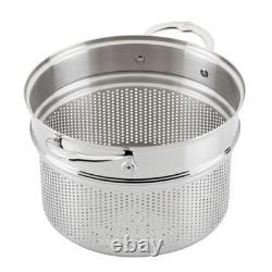 Insert à pâtes en acier inoxydable de 8 quarts Hestan Provisions Insert à pâtes en acier inoxydable de 8 quarts Hestan Provisions