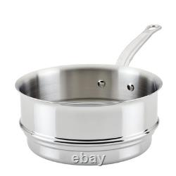 Insert vapeur en acier inoxydable Provisions de 3 pintes