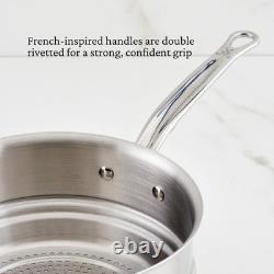 Insert vapeur en acier inoxydable Provisions de 3 pintes