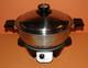Kitchen Craft Mijoteuse &eacute;lectrique En Acier Inoxydable De 5,7 Litres Avec Base Et Couvercle