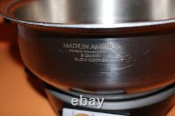 KITCHEN CRAFT Mijoteuse électrique en acier inoxydable de 5,7 litres avec base et couvercle