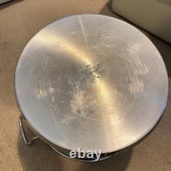 KRONA Norpro Casserole de 16 Quartes avec Couvercle en Verre Ventilé en Acier Inoxydable 18/10