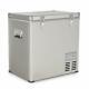 Kalamera 2.3 Cu. Ft 60 Quart Réfrigérateur/congélateur Portatif En Acier Inoxydable Ac