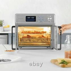 Kalorik 26-quart Digital Max Air Fryer Four Rotisserie Bake Cook Portes En Verre